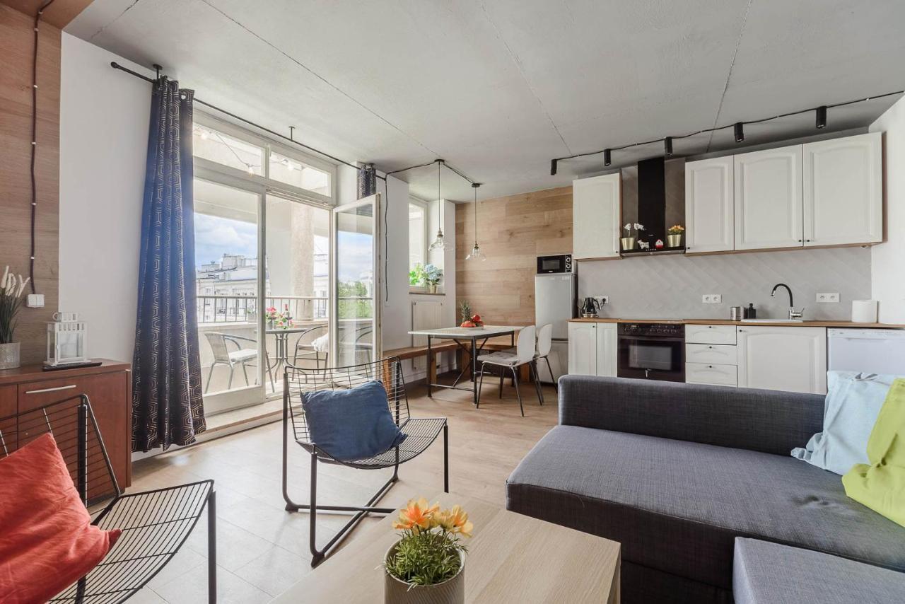 Stylish Apartment In The City Center Of Varsavia Esterno foto